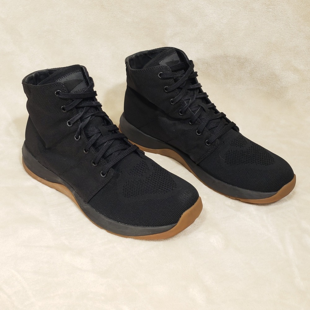 GORUCK Ballistic Trainer Rucking Boots Mens 11.5 Black Gum Nylon Training Shoes